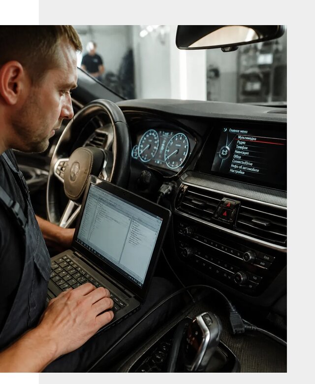 Русификация приборной панели BMW для авто в Энгельсе от компании