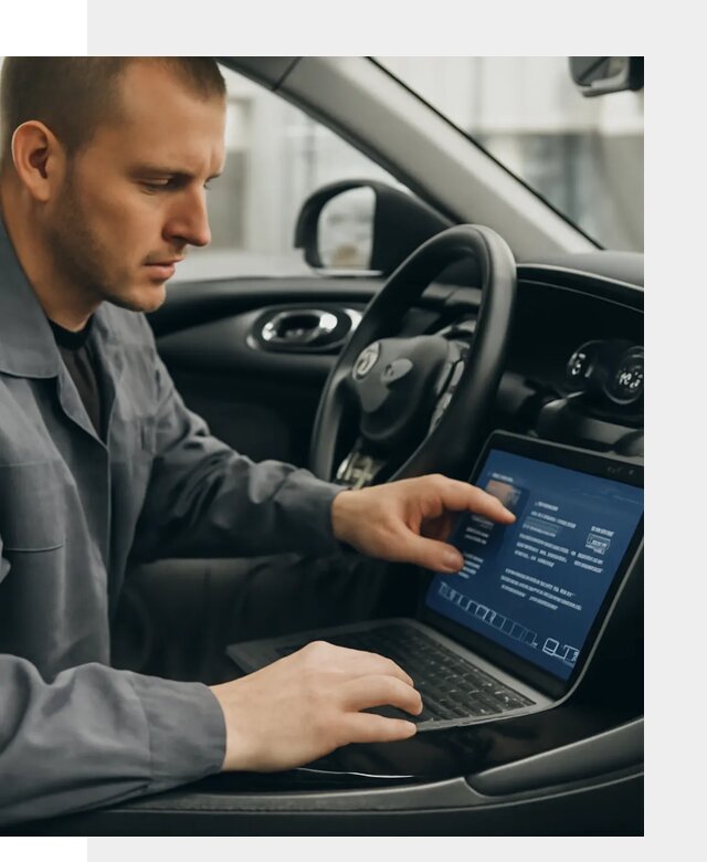 Русификация приборной панели автомобиля Lynk Co в Энгельсе