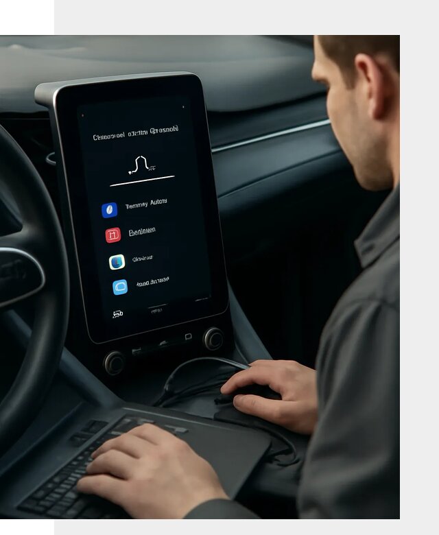Установка приложений Lynk Co на автомобиль в Энгельсе
