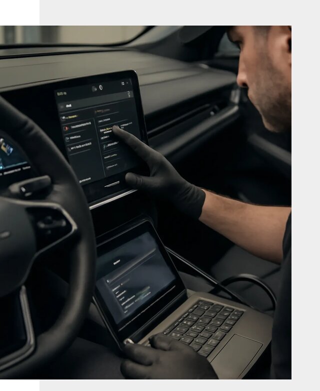 Русификация приборной панели Rising автомобиля в Энгельсе